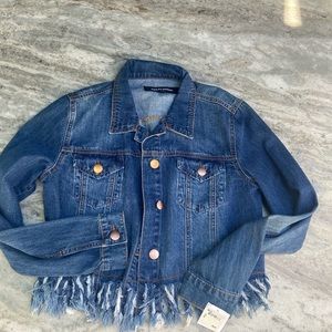 Ashley Mason Jean Jacket Size M (NWT)